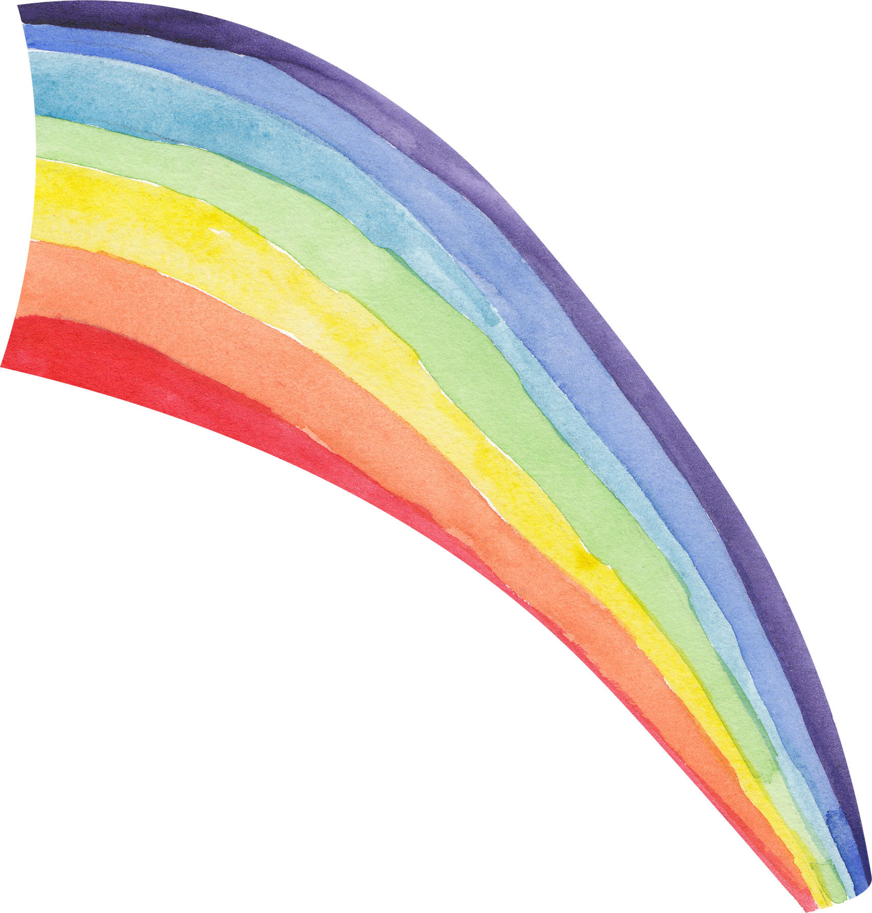 Watercolor rainbow 